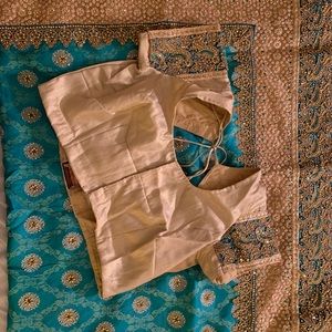 Full detailed beaded sari